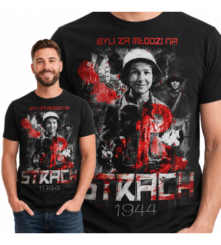 koszulka- ZA MŁODZI NA STRACH